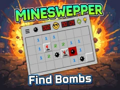 Spēle Minesweeper - Find Bombs online