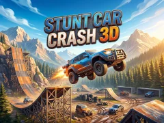 Spēle Stunt Car Crash 3D online