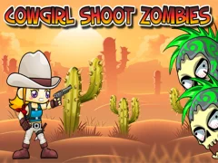 Spēle Cowgirl Shoot Zombies online