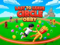 Spēle Last to Leave Circle Obby online