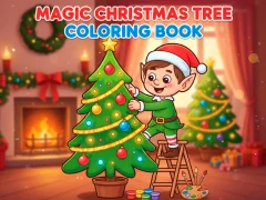 Spēle Magic Christmas Tree Coloring Book online