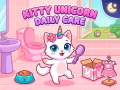 Spēle Kitty Unicorn Daily Care online
