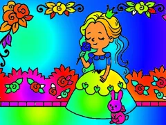 Spēle Coloring Book: Princess Juliet online