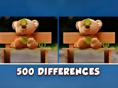 Spēle Find 500 Differences online