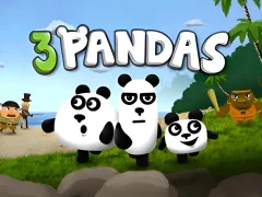 Spēle 3 Pandas HTML5 online