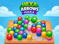Spēle Hexa Arrows Puzzle online