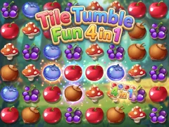 Spēle Tile Tumble Fun 4 in 1 online