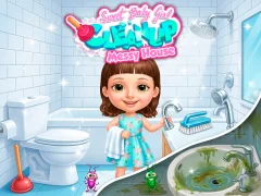 Spēle Sweet Baby Girl Cleanup Messy House online