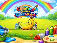 Spēle Coloring Games Color & Paint online