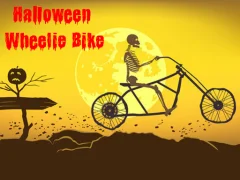 Spēle Halloween Wheelie Bike online
