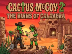 Spēle Cactus McCoy 2: Calavera Ruins online