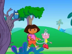 Spēle Dora the Explorer: Spooky Forest online