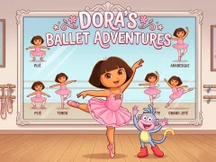 Spēle Dora's Ballet Adventures online