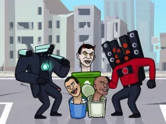 Spēle Skibidi Toilet Evolution Mod online
