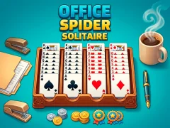 Spēle Office Spider Solitaire online
