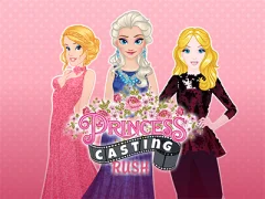 Spēle Princesses Casting Rush online