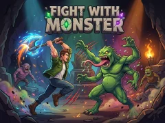 Spēle Fight With Monster online