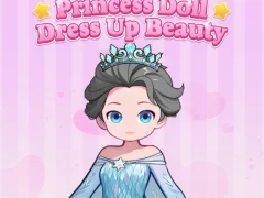 Spēle Princess Doll Dress Up Beauty online