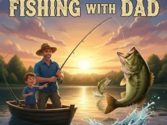 Spēle Fishing with Dad online