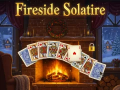 Spēle Fireside Solitaire online