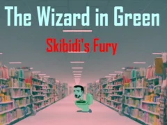Spēle The Wizard Green Skibidis Fury online