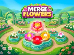 Spēle Merge Flowers online