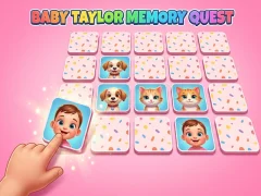 Spēle Baby Taylor Memory Quest online