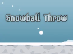 Spēle Snowball Throw online