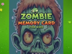 Spēle Zombie Memory Card For Kids online