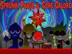 Spēle Sprunki Phase 4: Gore Galore online