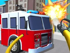 Spēle Fire Truck Driving Simulator online