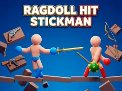 Spēle Ragdoll Hit Stickman online
