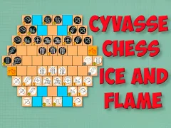 Spēle Cyvasse Chess Ice and Flame online