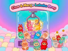 Spēle Claw & Merge Labubu Drop online