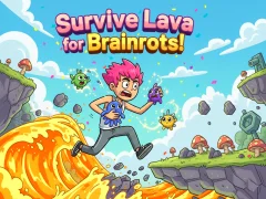 Spēle Survive Lava for Brainrots! online