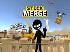 Spēle Stick merge online
