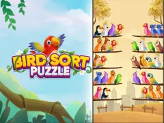 Spēle Bird Sort Puzzle online