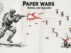 Spēle Paper Wars: Battles and Upgrades online