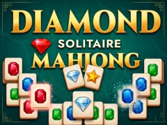 Spēle Diamond Solitaire Mahjong online