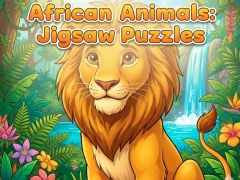 Spēle African Animals: Jigsaw Puzzles online