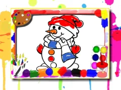 Spēle Winter Coloring Book online