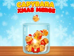 Spēle Capybara Xmas Merge online