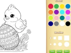 Spēle Easter Coloring Book for Kids online