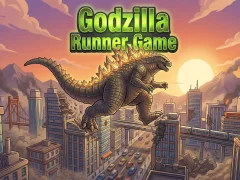 Spēle Godzilla Runner Game online