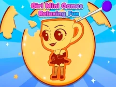 Spēle Girl Mini Games Relaxing Fun online