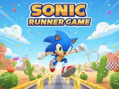 Spēle Sonic Runner Game online