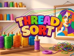 Spēle Thread Sort online