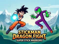 Spēle Stickman Dragon Fight - Super Stick Warriors online