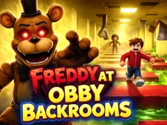 Spēle Freddy at Obby Backrooms online
