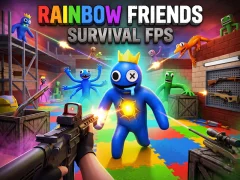 Spēle Rainbow Friends Survival FPS online